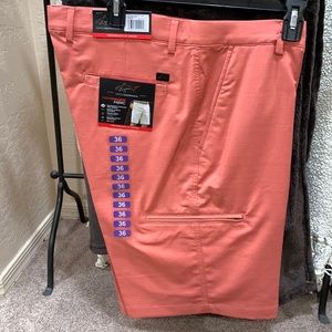 Greg Norman performance fabric shorts size 36